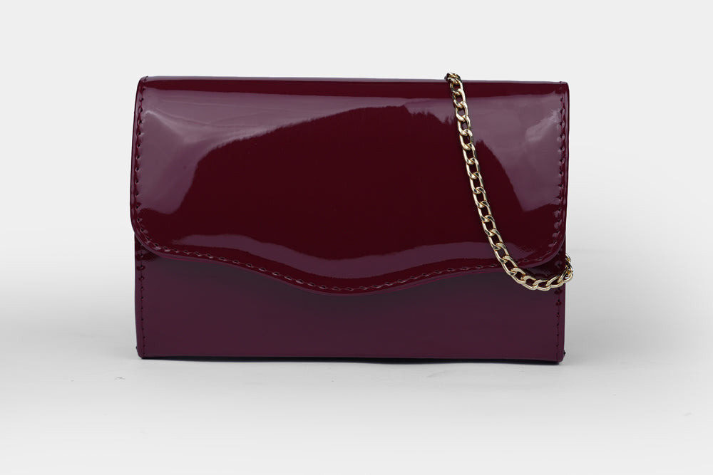 Clutch Red Glassy