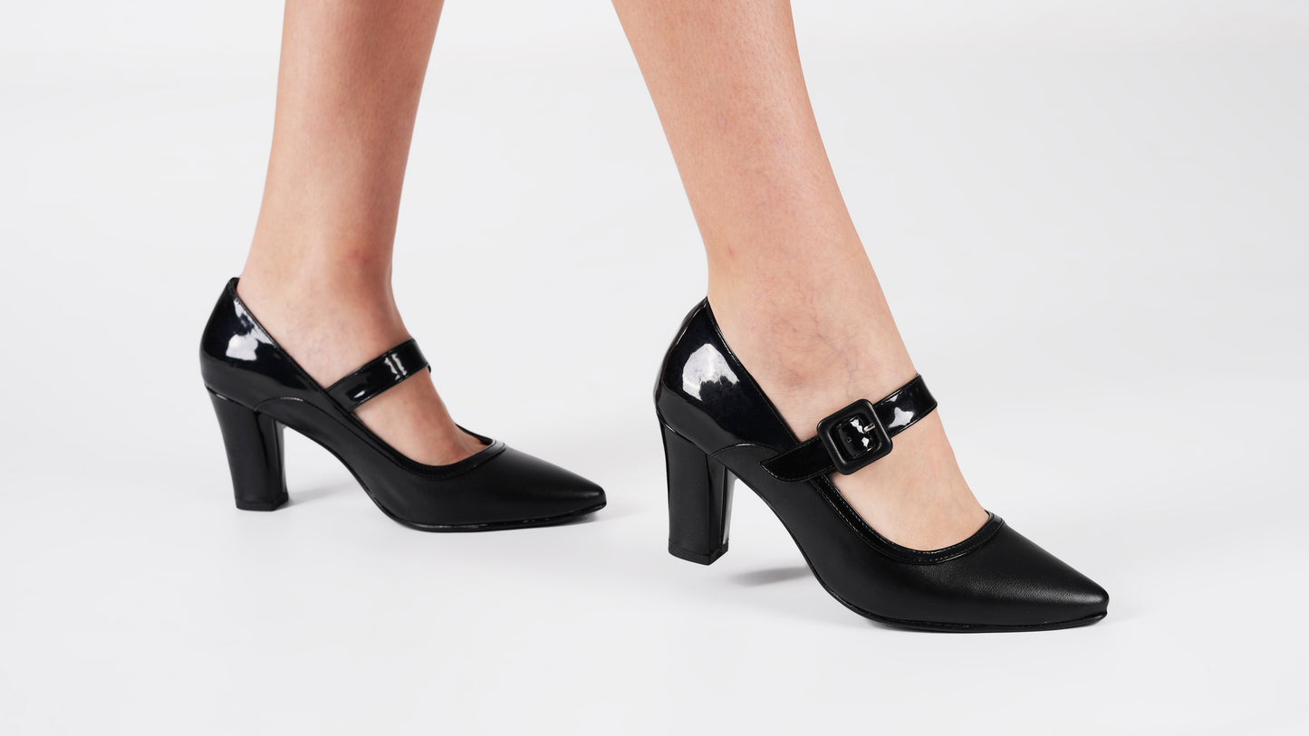 19 black pu