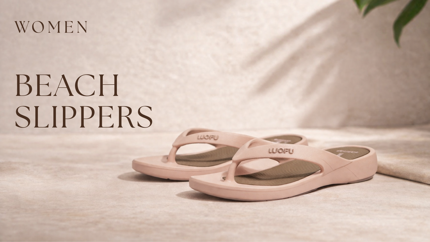 Beach slippers