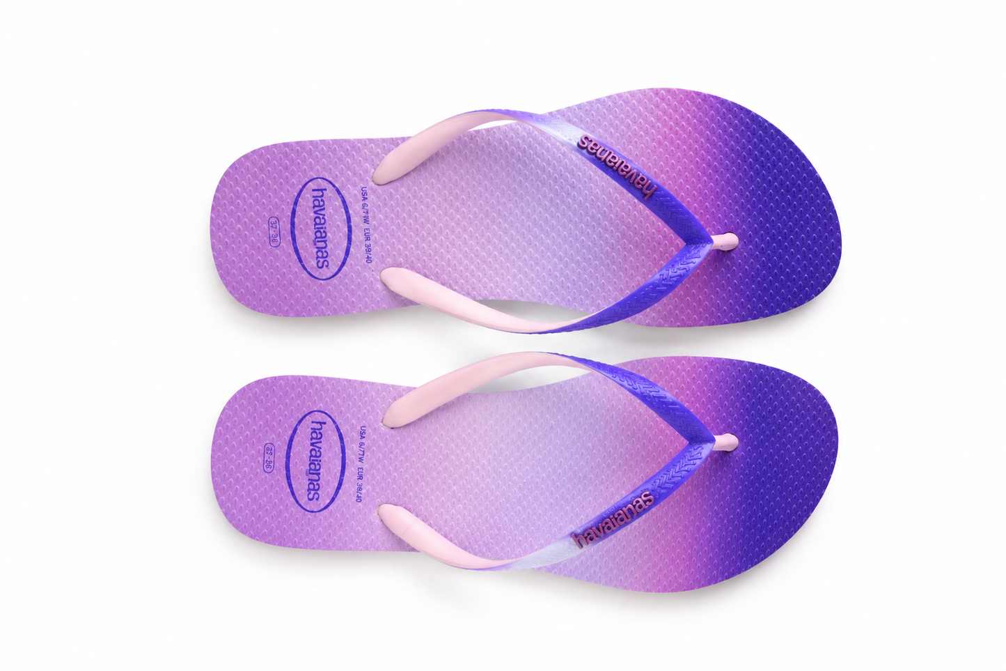 havaianas slipper purple