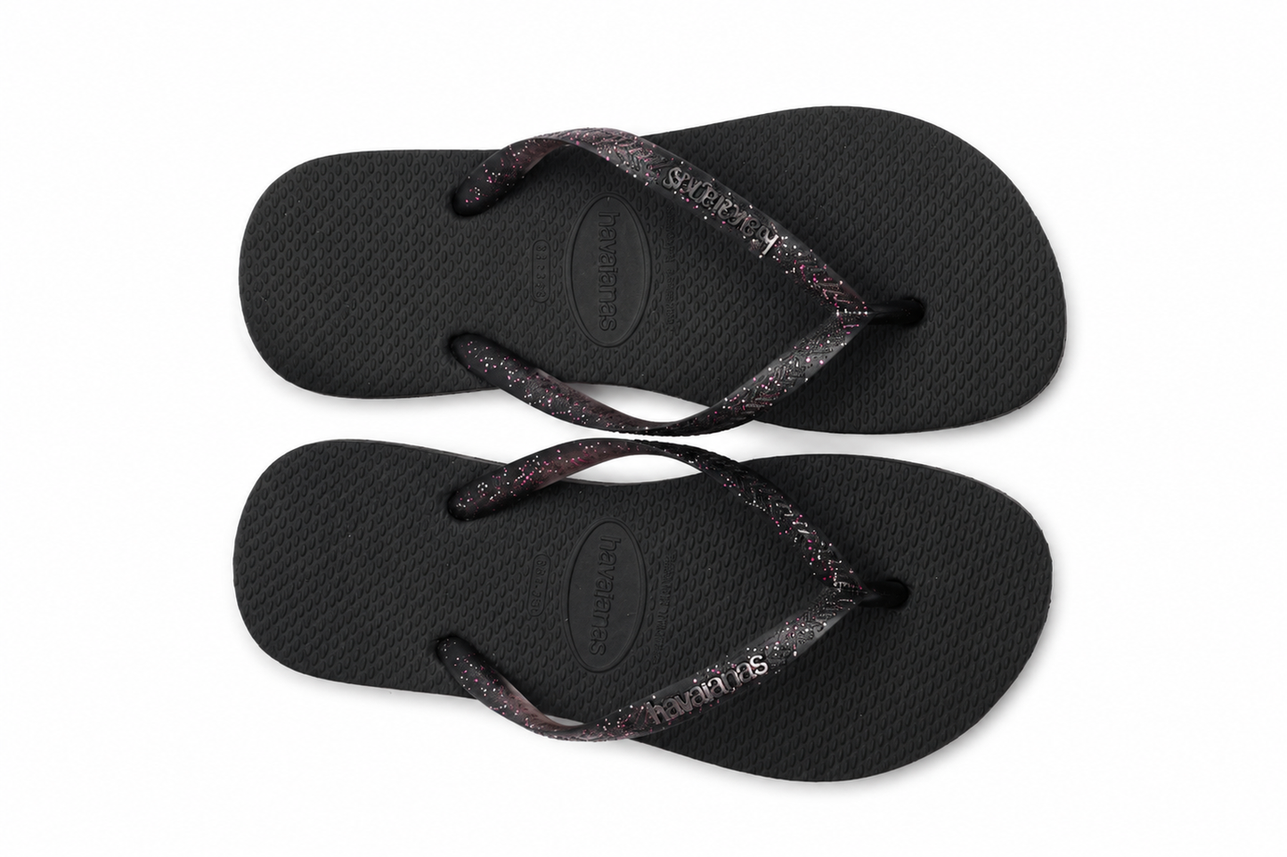 havaianas slipper black