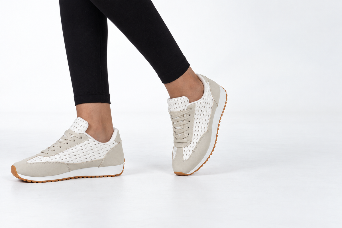A-22 beige/white