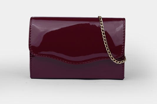 Clutch Red Glassy