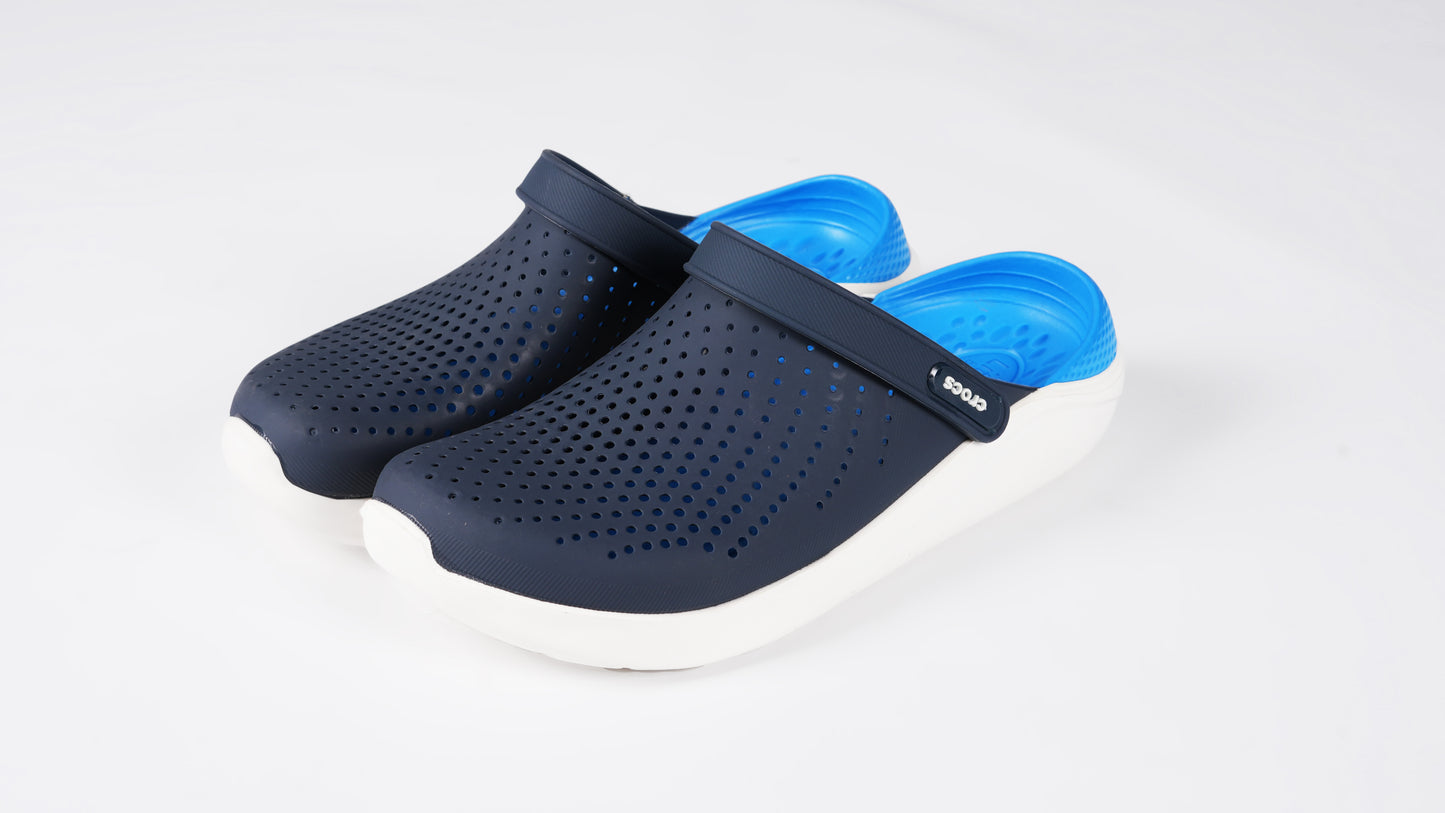 men crocs black/gray