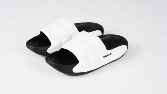 BALMAIN  white black