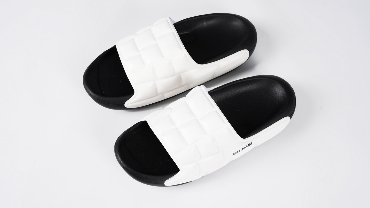 BALMAIN  white black