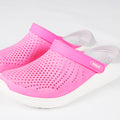 women crocs pink